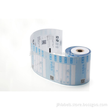 80x80mm movie ticket in rolls
